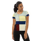 DMV 1438 Avant Garde All-Over Print Women's Athletic T-shirt