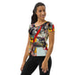 DMV 0272 Avant Garde All-Over Print Women's Athletic T-shirt