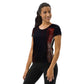 DMV 0092 Avant Garde All-Over Print Women's Athletic T-shirt