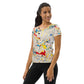 DMV 1902 Avant Garde All-Over Print Women's Athletic T-shirt