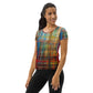 DMV 0646 Avant Garde All-Over Print Women's Athletic T-shirt