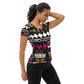 DMV 0011 Boho All-Over Print Women's Athletic T-shirt