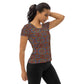 DMV 0066 Psy Artsy All-Over Print Women's Athletic T-shirt