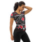 DMV 0090 Boho All-Over Print Women's Athletic T-shirt