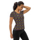 DMV 0091 Psy Artsy All-Over Print Women's Athletic T-shirt