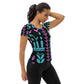 DMV 0122 Boho All-Over Print Women's Athletic T-shirt