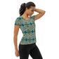 DMV 0254 Chic Boho All-Over Print Women's Athletic T-shirt