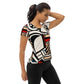 DMV 0226 Boho All-Over Print Women's Athletic T-shirt