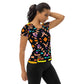 DMV 0147 Boho All-Over Print Women's Athletic T-shirt