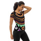 DMV 0180 Boho All-Over Print Women's Athletic T-shirt