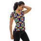 DMV 1350 Psy Artsy All-Over Print Women's Athletic T-shirt