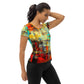 DMV 0279 Avant Garde All-Over Print Women's Athletic T-shirt