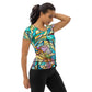 DMV 0167 Boho All-Over Print Women's Athletic T-shirt