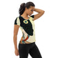 DMV 2123 Retro Art All-Over Print Women's Athletic T-shirt