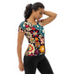 DMV 1873 Floral All-Over Print Women's Athletic T-shirt