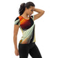 DMV 0976 Avant Garde All-Over Print Women's Athletic T-shirt