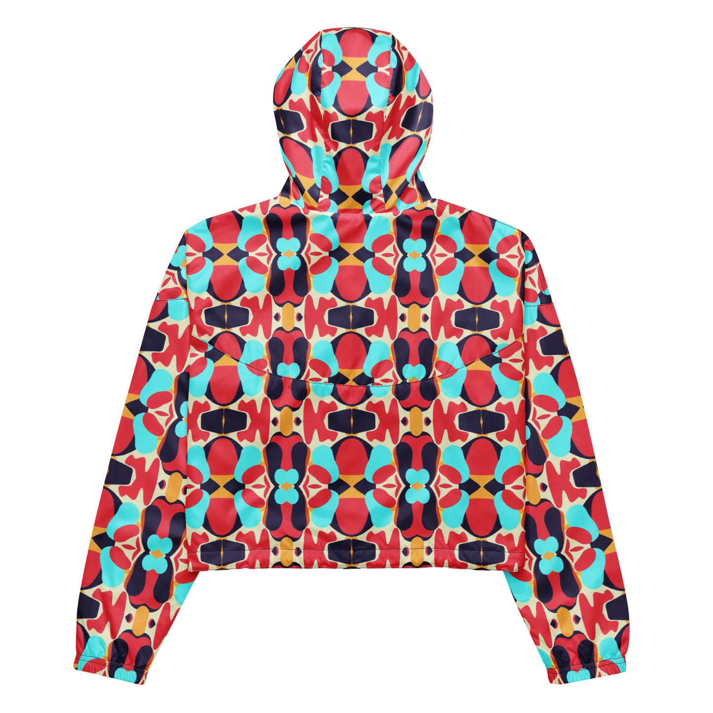 DMV 0030 Vintage Artsy Women’s cropped windbreaker