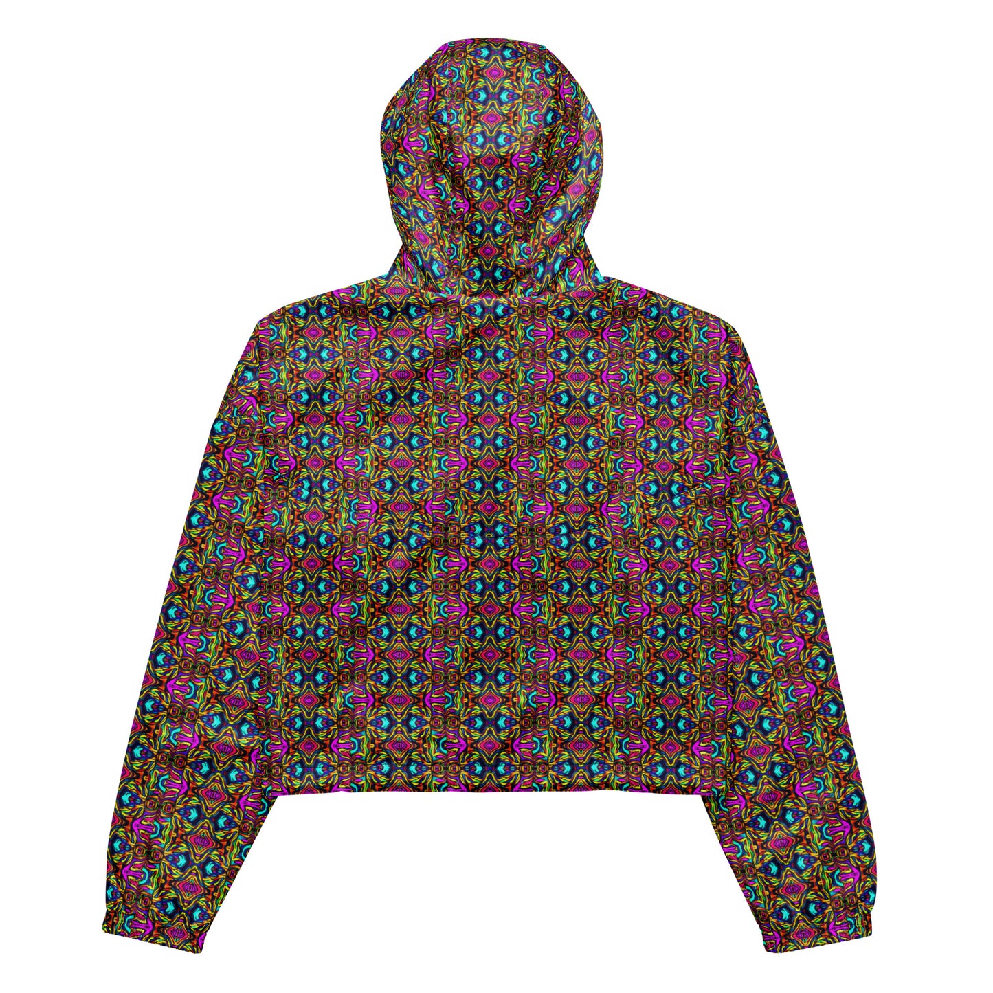 DMV 0270 Psy Artsy Women’s cropped windbreaker