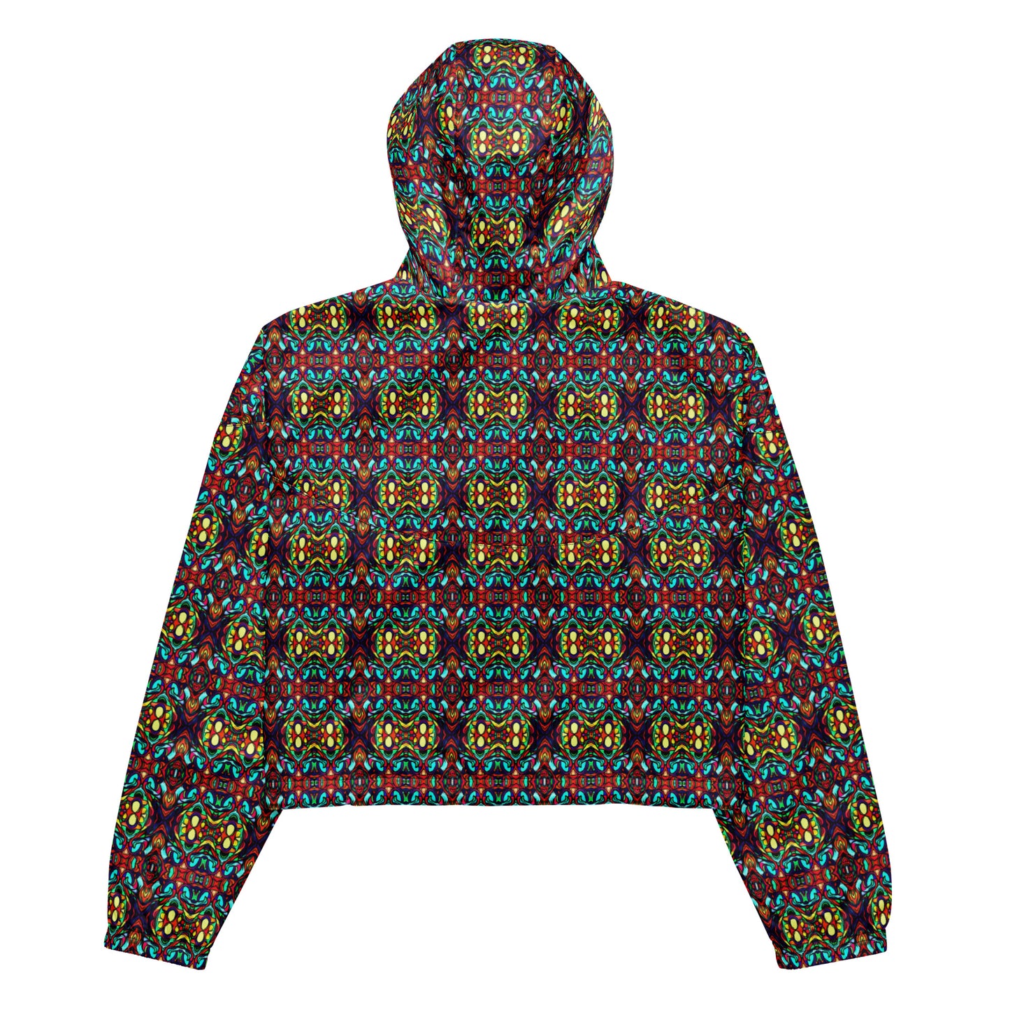 DMV 0091 Psy Artsy Women’s cropped windbreaker