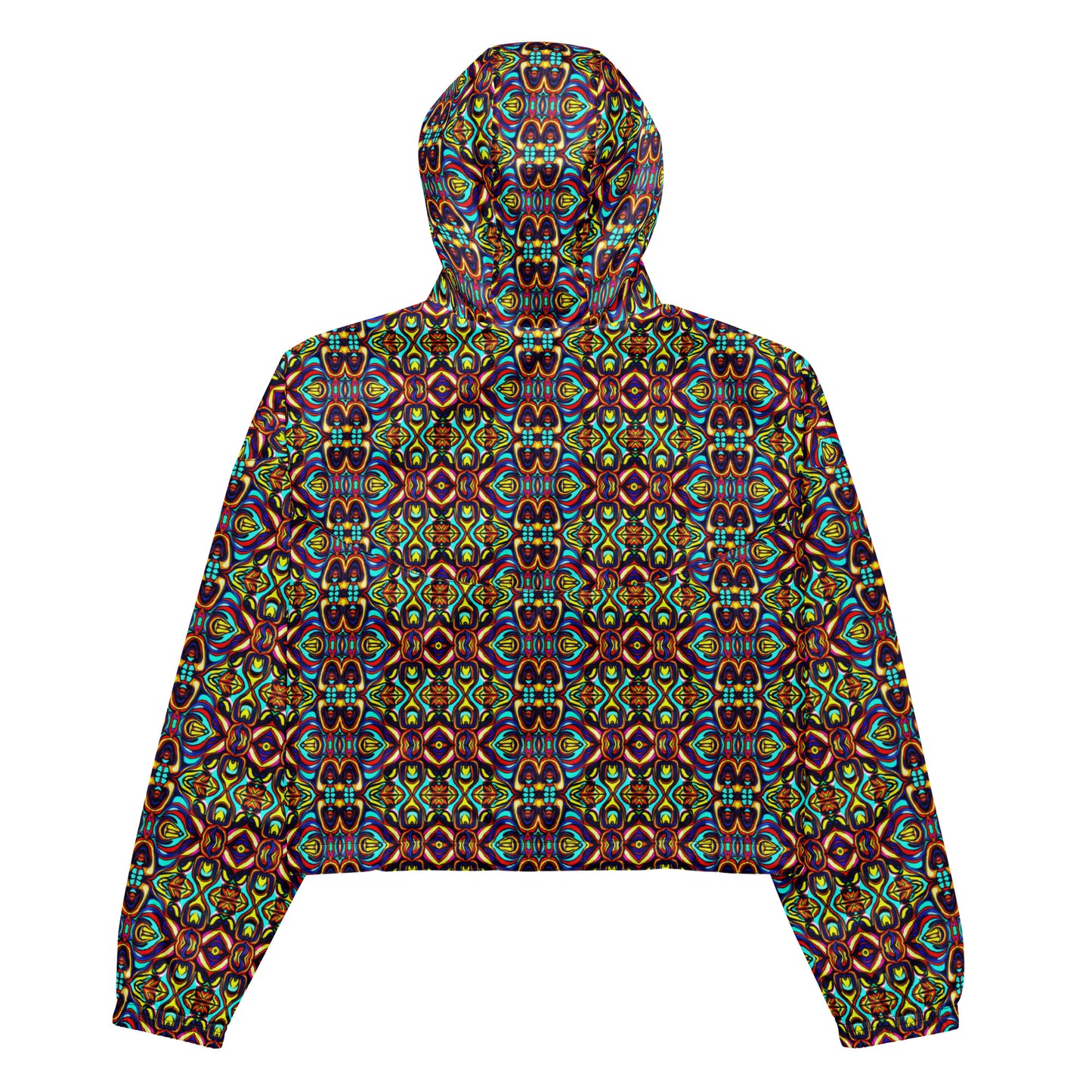 DMV 0118 Psy Artsy Women’s cropped windbreaker