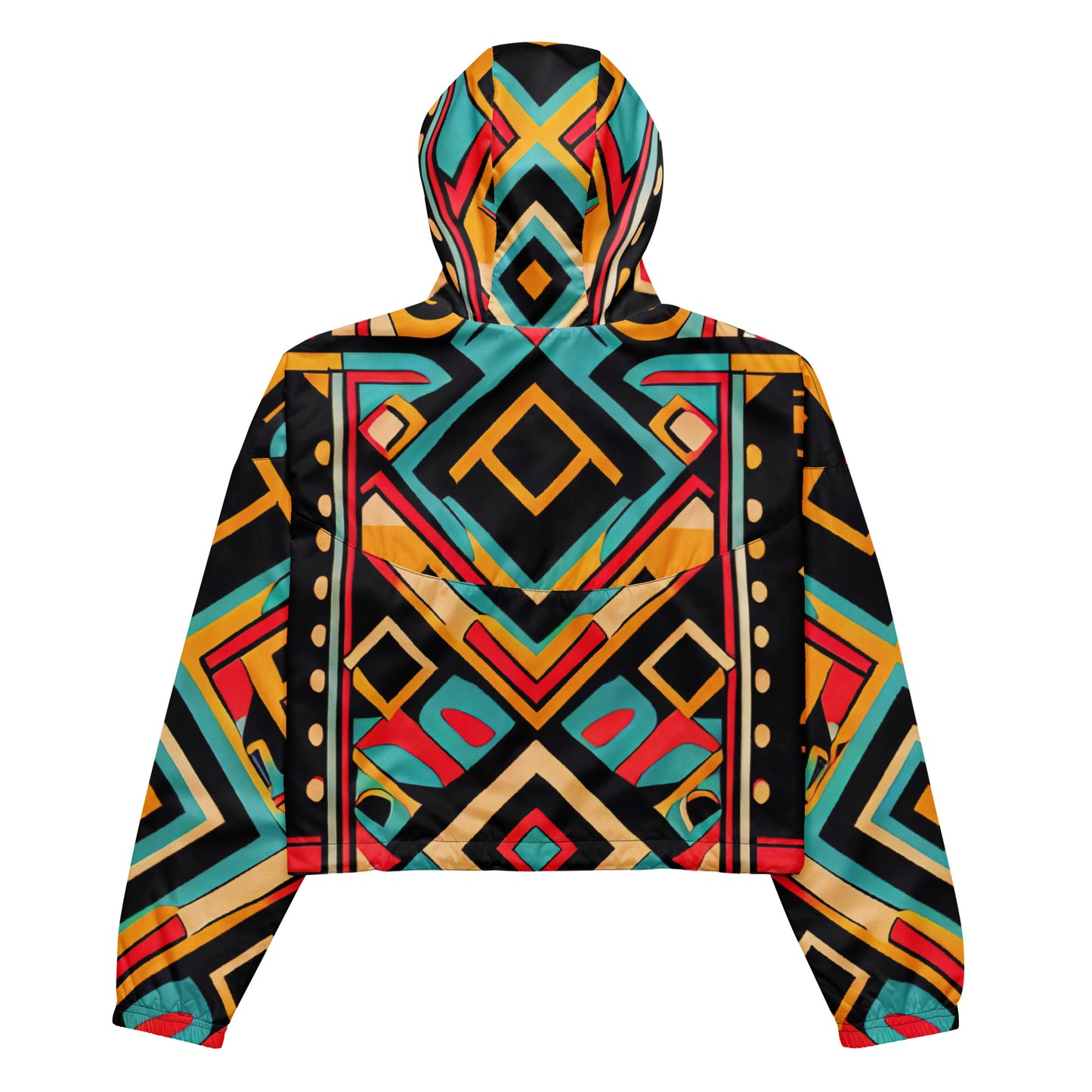 DMV 0155 Boho Women’s cropped windbreaker