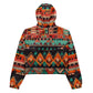 DMV 0415 Boho Women’s cropped windbreaker