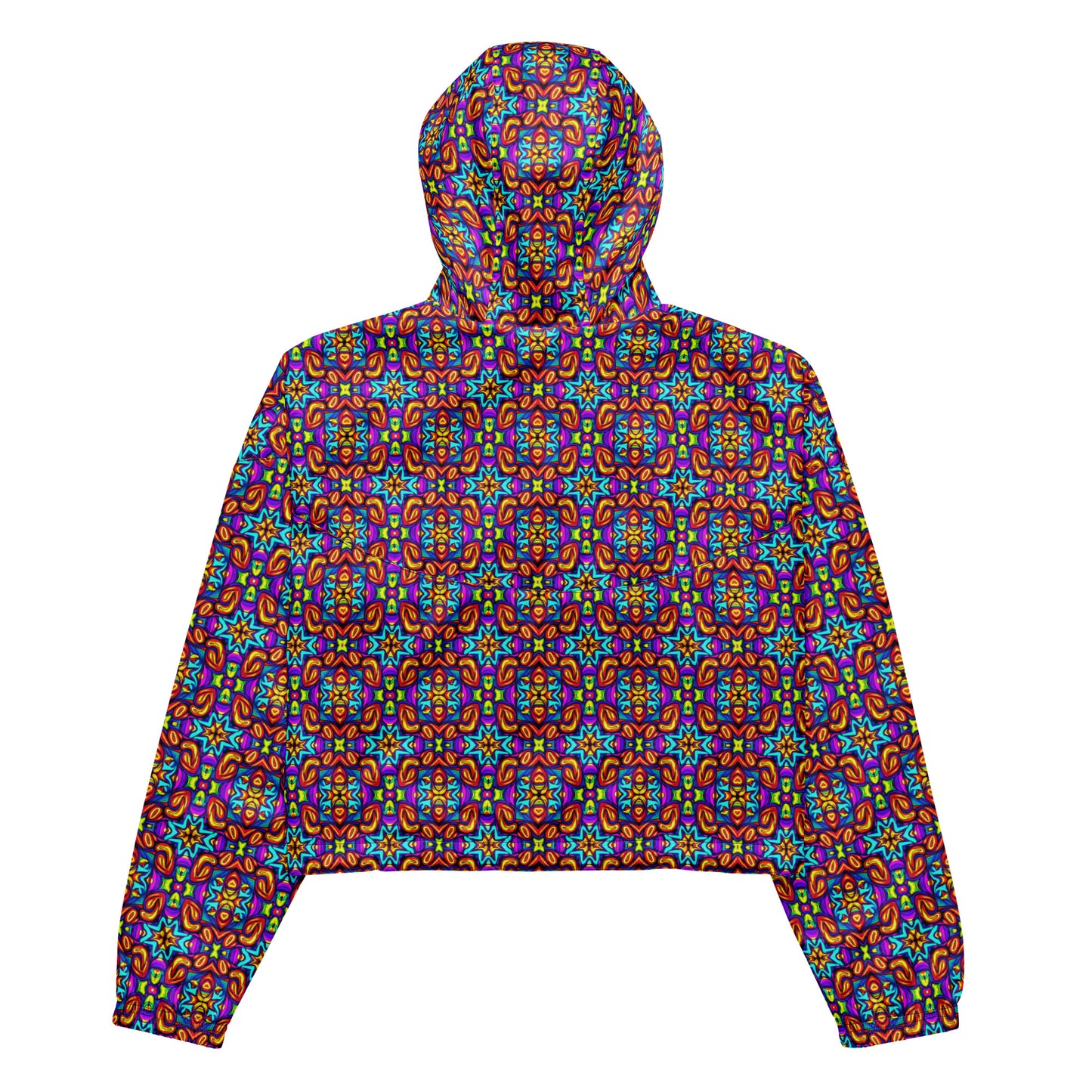 DMV 0816 Psy Artsy Women’s cropped windbreaker