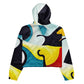 DMV 0592 Retro Art Women’s cropped windbreaker