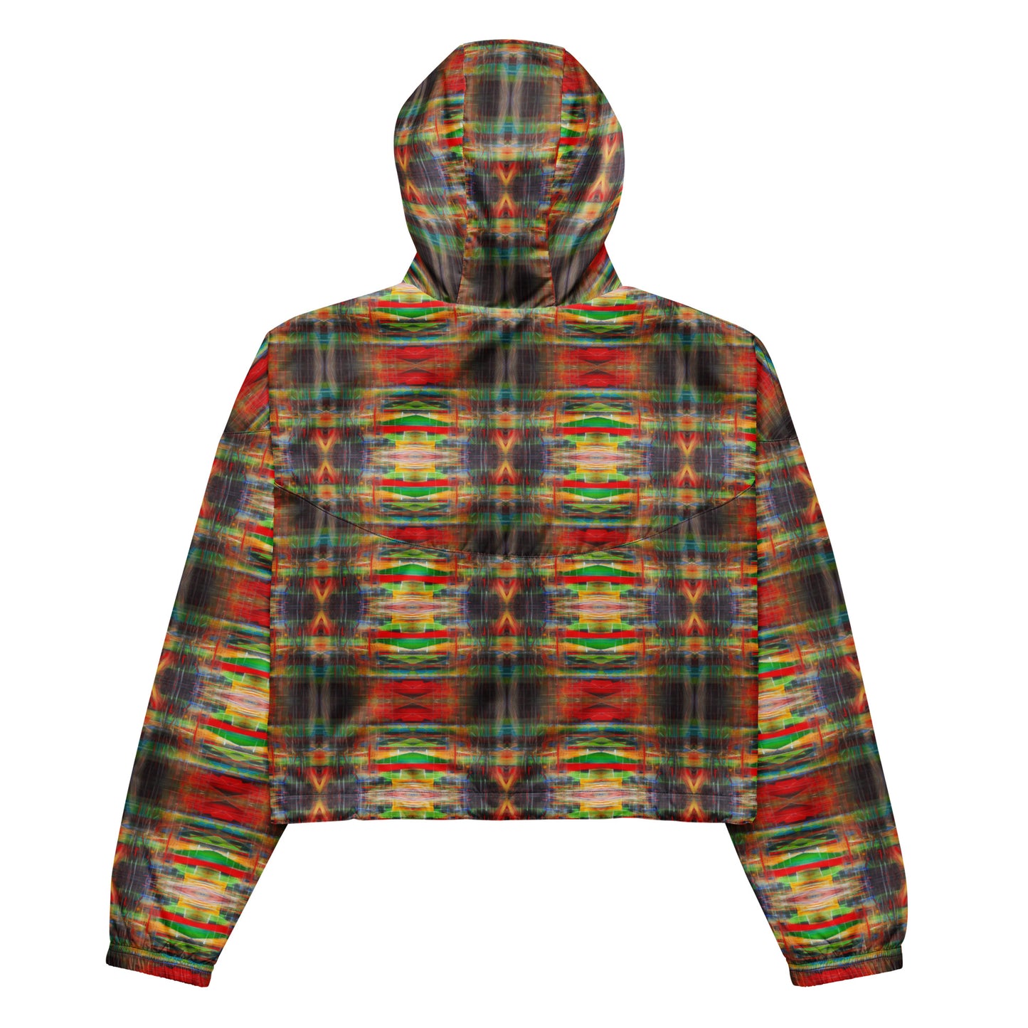 DMV 0904 Avant Garde Artsy Women’s cropped windbreaker