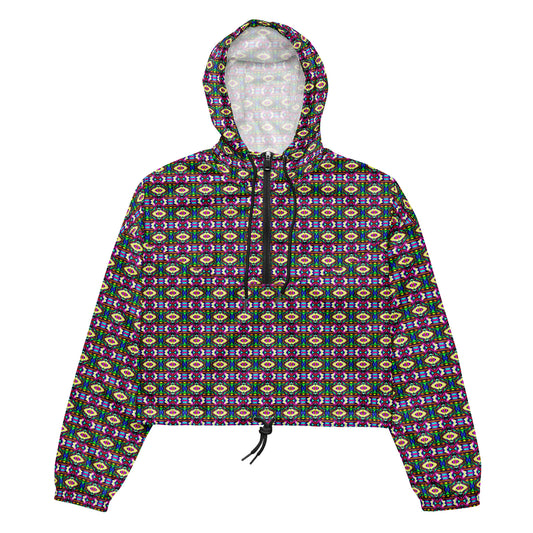 DMV 0034 Psy Artsy Women’s cropped windbreaker