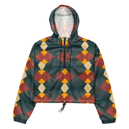 DMV 0057 Classic Boho Women’s cropped windbreaker