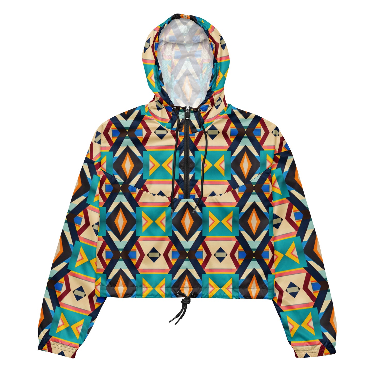 DMV 0111 Classic Boho Women’s cropped windbreaker