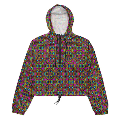 DMV 0270 Psy Artsy Women’s cropped windbreaker