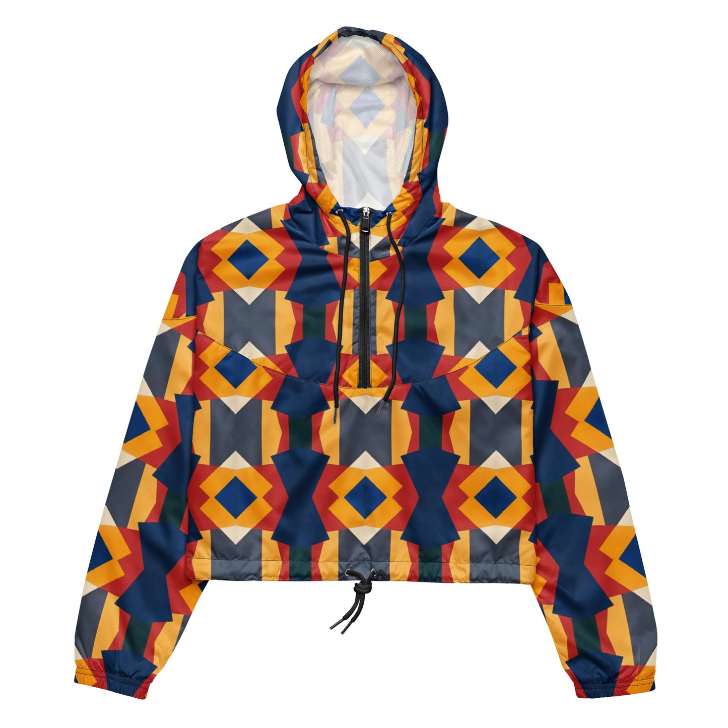 DMV 1096 Classic Boho Women’s cropped windbreaker