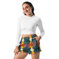 DMV 0057 Classic Boho Women’s Recycled Athletic Shorts