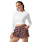 DMV 0041 Chic Boho Women’s Recycled Athletic Shorts