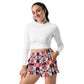 DMV 0030 Vintage Artsy Women’s Recycled Athletic Shorts