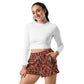 DMV 0110 Psy Artsy Women’s Recycled Athletic Shorts