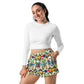 DMV 0102 Vintage Artsy Women’s Recycled Athletic Shorts