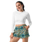 DMV 0254 Chic Boho Women’s Recycled Athletic Shorts