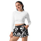 DMV 0140 Boho Women’s Recycled Athletic Shorts