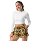 DMV 0407 Chic Boho Women’s Recycled Athletic Shorts