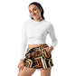 DMV 1521 Retro Art Women’s Recycled Athletic Shorts