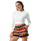 DMV 0415 Boho Women’s Recycled Athletic Shorts