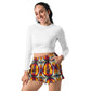 DMV 0507 Psy Artsy Women’s Recycled Athletic Shorts