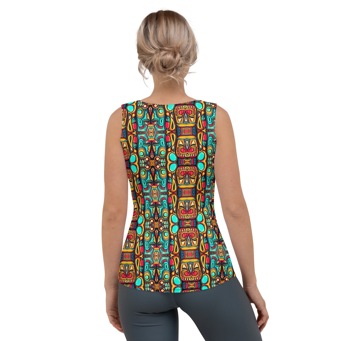 DMV 0074 Psy Artsy Sublimation Cut & Sew Tank Top