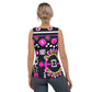 DMV 0026 Boho Sublimation Cut & Sew Tank Top