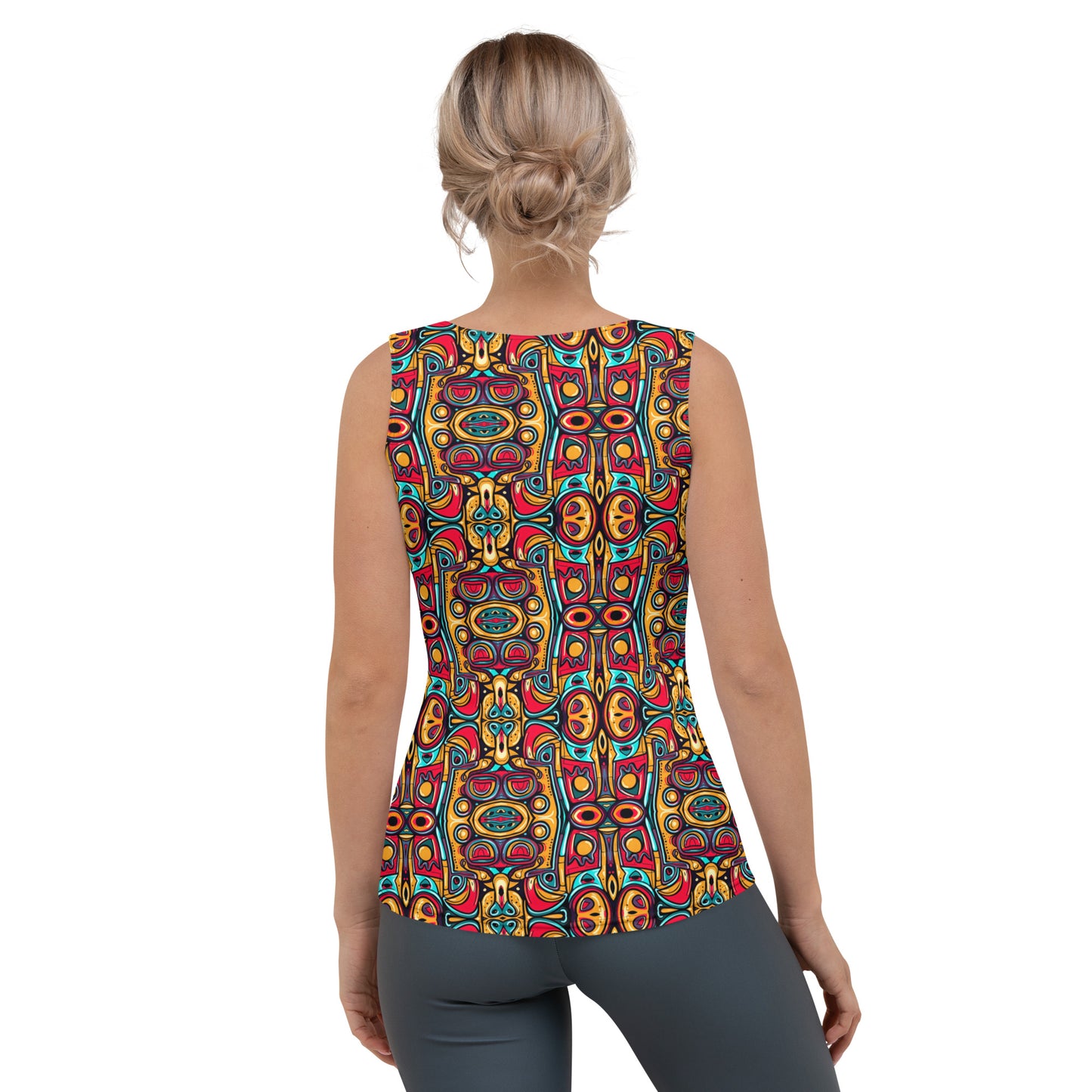 DMV 0249 Psy Artsy Sublimation Cut & Sew Tank Top