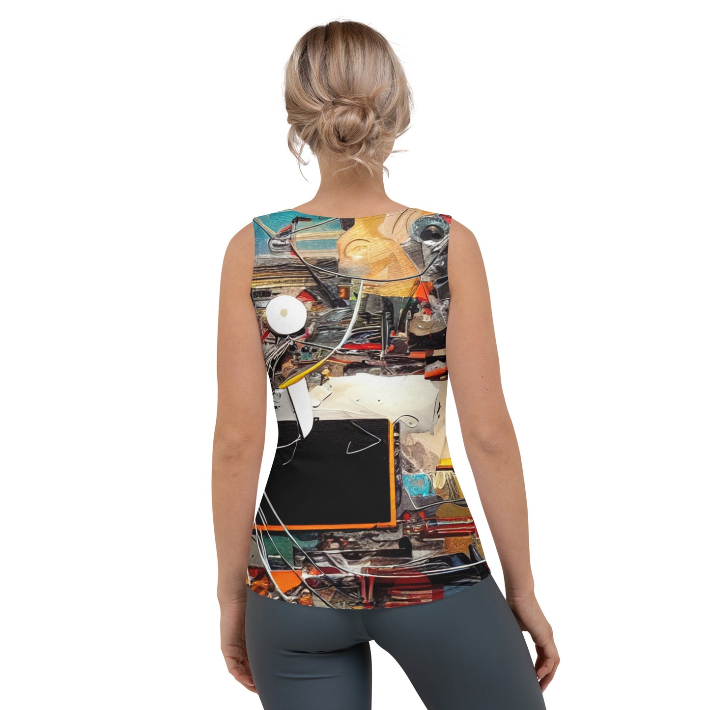 DMV 0271 Avant Garde Sublimation Cut & Sew Tank Top