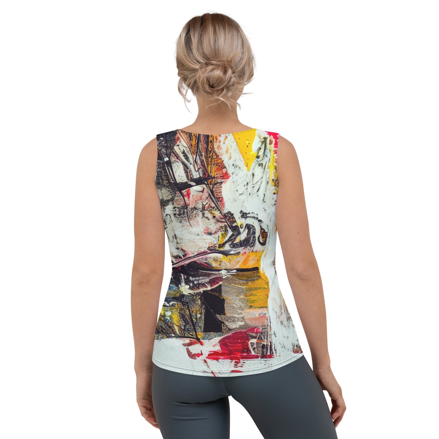 DMV 0272 Avant Garde Sublimation Cut & Sew Tank Top